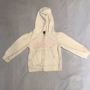 Baby Gap white hoodie size: 18-24 months
